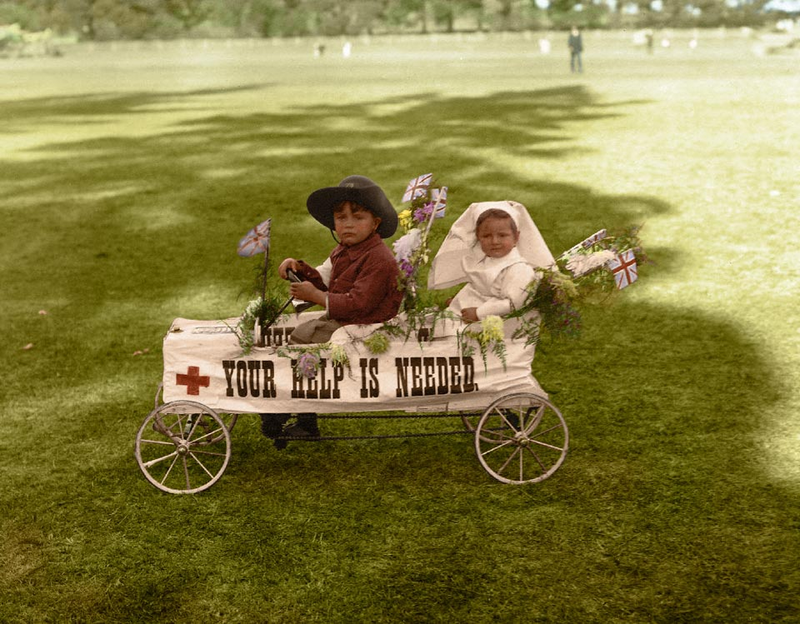 Illustration for article titled Black And White Photos From The First World War, Now In Color